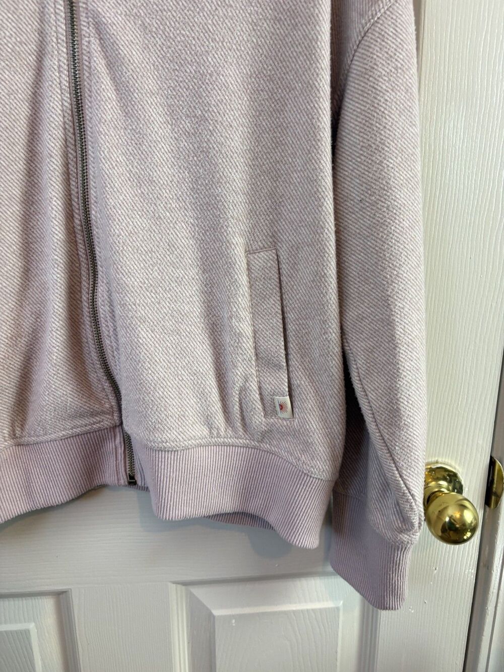 Faherty Legend Lounge Full Zip Set Blush Pink 2 Piece Set - 553 - Picture 3 of 10